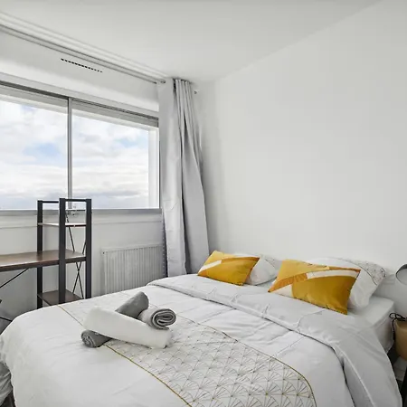 Lejlighed Chic And Spacious Apart With Parking Bois-Colombes
