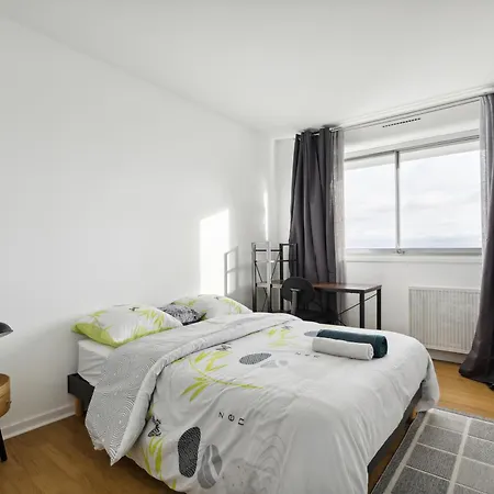 Chic And Spacious Apart With Parking Lejlighed Bois-Colombes